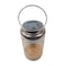 Snow Joe Bliss Outdoors Set of 2 Solar LED Lanterns w Berry Leaf Design  Hand Painted Finish BSL-312-BZ - alternate 4